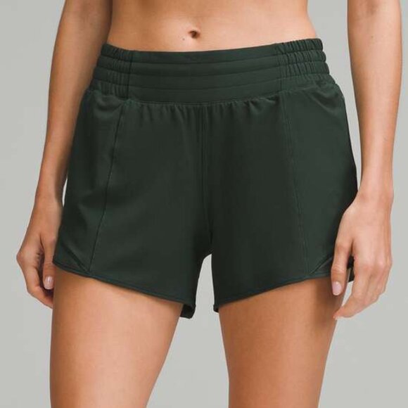 Lululemon Hotty Hot High-Rise Lined Short 4" - 6 Legacy Green - Picture 1 of 7
